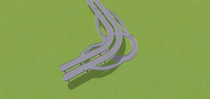 Highway with Roundabout