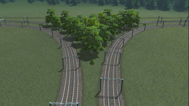 Т-образный железнодорожный перекрёсток