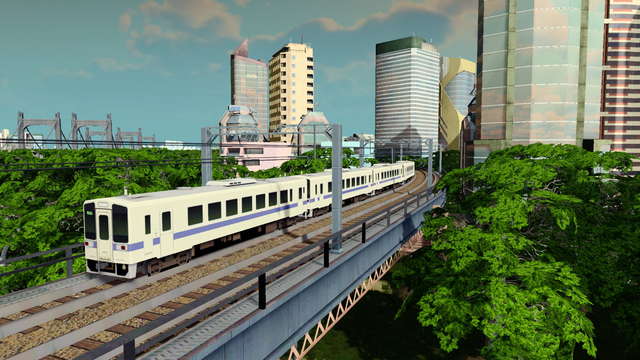 Японский поезд - DMU (NDC)