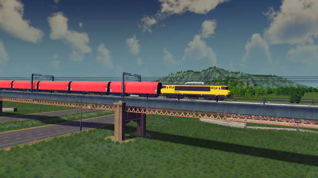 NS 1600 - Грузовой поезд
