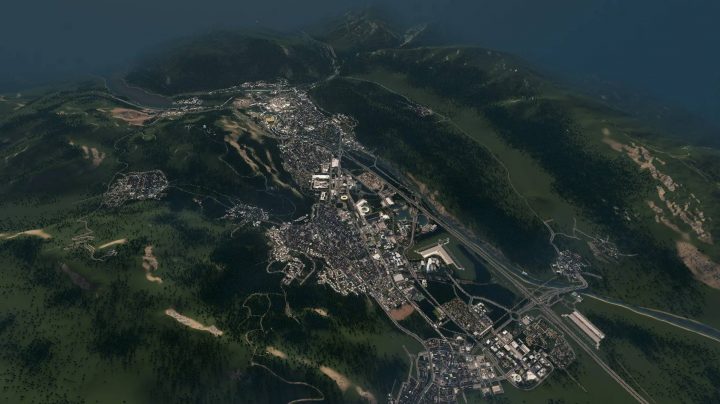 Город в Альпах